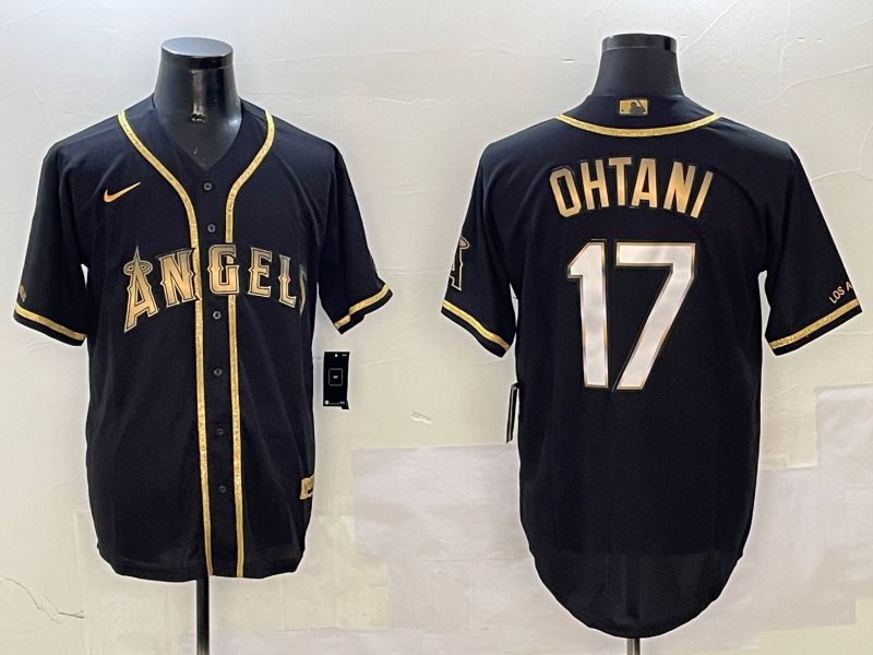 Men Houston Astros #17 Ohtani Black Gold Game 2025 Nike MLB Jersey style 6->houston astros->MLB Jersey